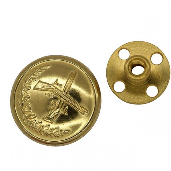 Schuetzenknopf 17mm mit Gewinde