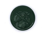 Schuetzenknopf gruen 22mm mit Oese