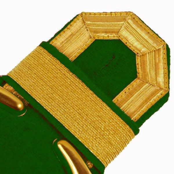 Tressenspangen ein Paar gold fuer Epauletten