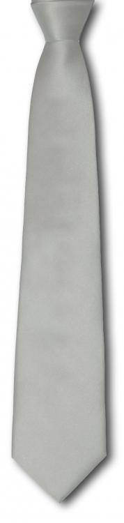 Krawatte in silber grau