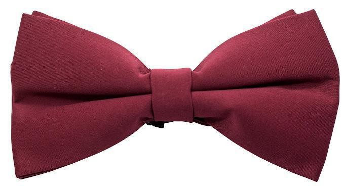 Smokingfliege bordeaux rot