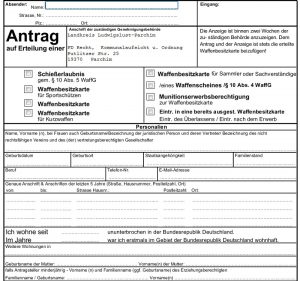 Antrag in MeckPomm