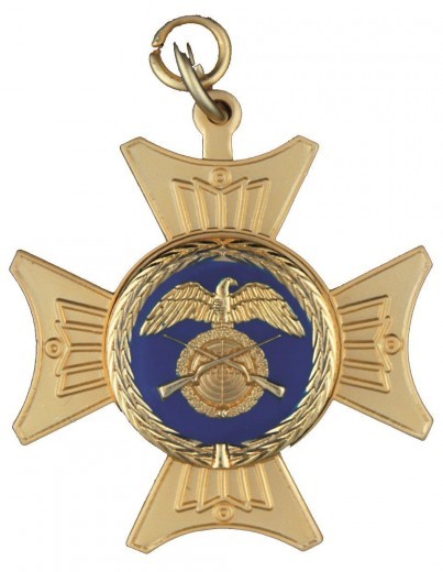 Schuetzenorden in gold