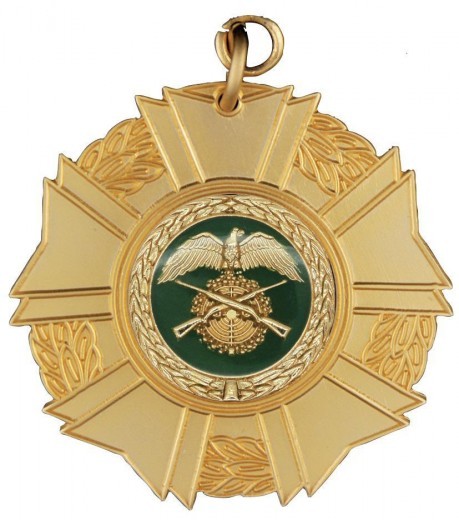 Schuetzenorden in gold