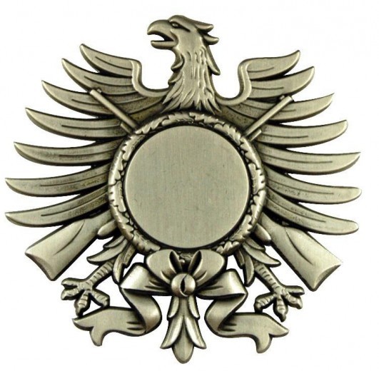 Ehrenadler altsilber mit Etui