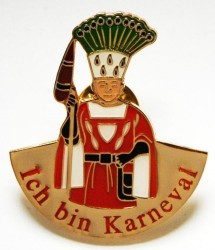 Ich bin Karneval BauerIch bin Karneval Pin