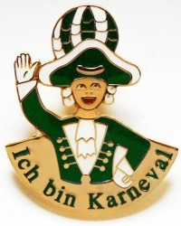 Ich bin Karneval GardistIch bin Karneval Pin