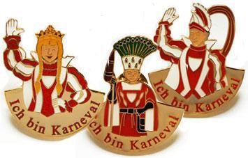 Ich bin Karneval DreigestirnIch bin Karneval Pin