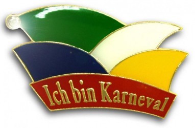 Narrenkappe Ich bin KarnevalIch bin Karneval Pin