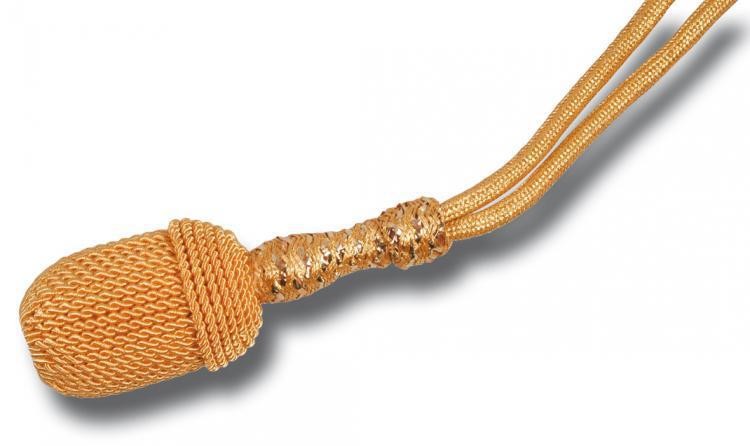 Portepee gold mit Rundschnur
