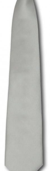 Krawatte in silber grau