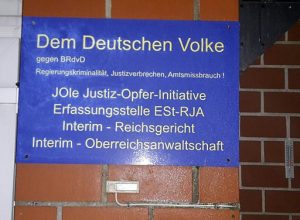 Reichsbürger-Schild